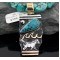 Horse Handmade RARE Certified Authentic Navajo .925 Sterling Silver 12kt Gold Filled Turquoise Native American Necklace 390578017480