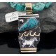 Horse Handmade RARE Certified Authentic Navajo .925 Sterling Silver 12kt Gold Filled Turquoise Native American Necklace 390578017480