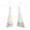 Horse Head Heart Horseshoe .925 Starling Silver Certified Authentic Handmade Navajo Native American Earrings  27265-5
