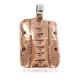 Horse Navajo Handmade Pure Copper Native American Pendant 17055-1