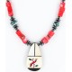 Inlaid BirdCertified Authentic Navajo .925 Sterling Silver Coral Turquoise Native American Necklace 371037463347 Inlaid BirdCertified Authentic Navajo .925 Sterling Silver Coral Turquoise Native American Necklace 371037463347