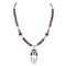 Inlaid BirdCertified Authentic Navajo .925 Sterling Silver Graduated Melon Shell and Coral Native American Necklace 390839374303