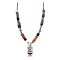 Inlaid BirdCertified Authentic Navajo .925 Sterling Silver Multicolor Turquoise Native American Necklace 390761996615
