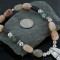 Inlaid Certified Authentic Navajo .925 Sterling Silver Carnelian and Turquoise Native American Necklace 15213-20-0