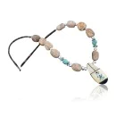Inlaid Navajo .925 Sterling Silver Boulder Turquoise Native American Necklace 390659902530