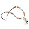 InlaidCertified Authentic Navajo .925 Sterling Silver Carnelian Turquoise Native American Necklace 390661410129
