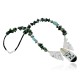 InlaidCertified Authentic Navajo .925 Sterling Silver Jade and Turquoise Native American Necklace 390662590043 InlaidCertified Authentic Navajo .925 Sterling Silver Jade and Turquoise Native American Necklace 390662590043