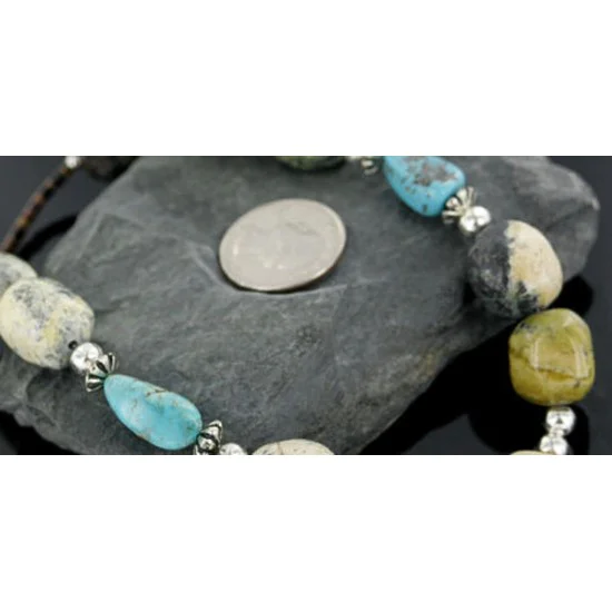 Inlaid Navajo .925 Sterling Silver Jasper Turquoise Native American Necklace 370877566306 Inlaid Navajo .925 Sterling Silver Jasper Turquoise Native American Necklace 370877566306