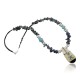 InlaidCertified Authentic Navajo .925 Sterling Silver Lapis Turquoise Native American Necklace 15213-2-0