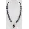 Inlaid Navajo .925 Sterling Silver Lapis Turquoise Native American Necklace 15757-3 Inlaid Navajo .925 Sterling Silver Lapis Turquoise Native American Necklace 15757-3