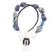 InlaidCertified Authentic Navajo .925 Sterling Silver LAPIS Turquoise Native American Necklace 15854-7