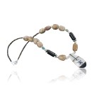 InlaidCertified Authentic Navajo .925 Sterling Silver Onyx and Turquoise Native American Necklace 370897186552