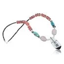 Inlaid Navajo .925 Sterling Silver Quartz Turquoise Native American Necklace 370893860650