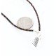 InlaidCertified Authentic Navajo .925 Sterling Silver Turquoise Native American Necklace 390826422074