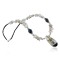 InlaidCertified Authentic Navajo .925 Sterling Silver WHITE Turquoise Native American Necklace 15213-63