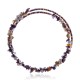 Jasper Certified Authentic Navajo Native American Adjustable Choker Wrap Necklace 25573