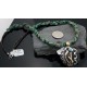 Large 12kt Gold Filled Handmade KokopeLli Certified Authentic Navajo .925 Sterling Silver Turquoise Native American Necklace 370829502798