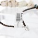 Large $220 Certified Authentic Navajo .925 Sterling Silver Natural Turquoise Tigers Eye Native American Necklace 750109-4