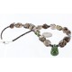 Large $220 Certified Authentic Navajo .925 Sterling Silver Natural Turquoise Quartz Native American Necklace 370997988701