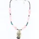 Inlaid Bird Navajo .925 Sterling Silver Quartz and Turquoise Native American Necklace 750108-5 Inlaid Bird Navajo .925 Sterling Silver Quartz and Turquoise Native American Necklace 750108-5