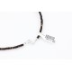 Certified Authentic Navajo .925 Sterling Silver WHITE Turquoise Turquoise CORAL Native American Necklace 750114-16
