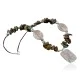 Large Navajo .925 Sterling Silver Natural Tigers Eye Jasper Turquois Native American Necklace 15383-4 Large Navajo .925 Sterling Silver Natural Tigers Eye Jasper Turquois Native American Necklace 15383-4