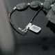 Certified Authentic Navajo .925 Sterling Silver Natural Turquoise Jasper Native American Necklace 15383-3-0