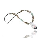 Large $300 Inlaid BirdCertified Authentic Navajo .925 Sterling Silver Natural Agate and Turquoise Native American Necklace 15151-39