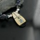 InlaidCertified Authentic Navajo .925 Sterling Silver Lapis Turquoise Native American Necklace 15213-2-0