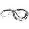3 Strand Navajo .925 Sterling Silver Graduated Heishi and Turquoise Necklace 15545-3 3 Strand Navajo .925 Sterling Silver Graduated Heishi and Turquoise Necklace 15545-3