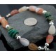 Large Certified Authentic Navajo Native .925 Sterling Silver Natural Turquoise Carnelian Native American Necklace 15353-51 Large Certified Authentic Navajo Native .925 Sterling Silver Natural Turquoise Carnelian Native American Necklace 15353-51