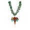 Large Butterfly Handmade Certified Authentic Navajo .925 Sterling Silver Signed Turquoise Spiny Oyster Native American Necklace 24101