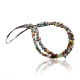 Large Certified Authentic 2 Strand Navajo .925 Sterling Silver Multicolor Native American Necklace 370803468962