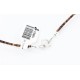 Large Certified Authentic 2 Strand Navajo .925 Sterling Silver Multicolor Natural Stone Native American Necklace 15863-8