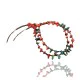 Large 2 Strand Navajo .925 Sterling Silver Natural Turquoise and Coral Native American Necklace 750106-12 Large 2 Strand Navajo .925 Sterling Silver Natural Turquoise and Coral Native American Necklace 750106-12