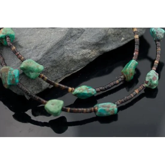 Large 2 Strand Navajo .925 Sterling Silver Natural Turquoise Native American Necklace 390603321280 Large 2 Strand Navajo .925 Sterling Silver Natural Turquoise Native American Necklace 390603321280