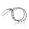 Large Certified Authentic 2 Strand Navajo .925 Sterling Silver Turquoise and Amethyst Native American Necklace 750106-7
