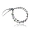 Large Certified Authentic 2 Strand Navajo .925 Sterling Silver Turquoise and Amethyst Native American Necklace 750106-9