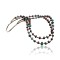 Large Certified Authentic 2 Strand Navajo .925 Sterling Silver Turquoise and Red Tigers Eye Native American Necklace 370812723049