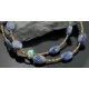 Large 2 Strand Navajo Native .925 Sterling Silver Lapis and Magnesite Native American Multi Strand Necklace 370794600549 Large 2 Strand Navajo Native .925 Sterling Silver Lapis and Magnesite Native American Multi Strand Necklace 370794600549