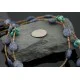 Large 2 Strand Navajo Native .925 Sterling Silver Lapis and Magnesite Native American Multi Strand Necklace 370794600549 Large 2 Strand Navajo Native .925 Sterling Silver Lapis and Magnesite Native American Multi Strand Necklace 370794600549