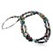 Large Certified Authentic 2 Strand Navajo Native .925 Sterling Silver Multicolor Stones Native American Necklace 370838744988