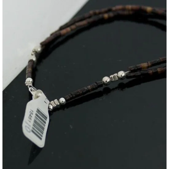 Large 2 Strand Navajo Native .925 Sterling Silver Multicolor Stones Native American Necklace 390593126019 Large 2 Strand Navajo Native .925 Sterling Silver Multicolor Stones Native American Necklace 390593126019