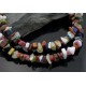 Large Certified Authentic 2 Strand Navajo Native .925 Sterling Silver Multicolor Stones Native American Necklace 390603321293