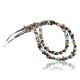 Large Certified Authentic 2 Strand Navajo Native .925 Sterling Silver Multicolor Stones Native American Necklace 390614969461 Large Certified Authentic 2 Strand Navajo Native .925 Sterling Silver Multicolor Stones Native American Necklace 390614969461