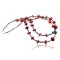 Large 2 Strand Navajo Native .925 Sterling Silver Turquoise and Coral Native American Necklace 370804674116