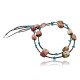 Large Certified Authentic 2 Strand Navajo Native .925 Sterling Silver Turquoise and Jasper Native American Necklace 15304-17
