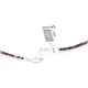 Large 3 Strand Navajo .925 Sterling Silver Multicolor Stones Native American Necklace 15863-3 Large 3 Strand Navajo .925 Sterling Silver Multicolor Stones Native American Necklace 15863-3