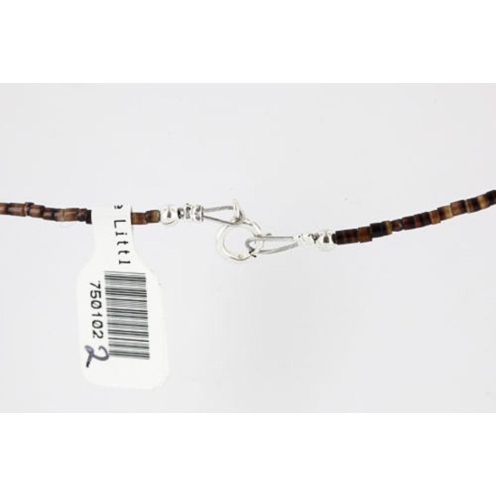 Large Certified Authentic 3 Strand Navajo .925 Sterling Silver Multicolor Stones Native American Necklace 371008947120 Large Certified Authentic 3 Strand Navajo .925 Sterling Silver Multicolor Stones Native American Necklace 371008947120