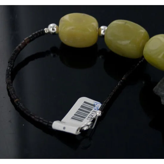 Large Navajo .925 Sterling Silver Black Onyx Agate Native American Necklace 15213-24 Large Navajo .925 Sterling Silver Black Onyx Agate Native American Necklace 15213-24